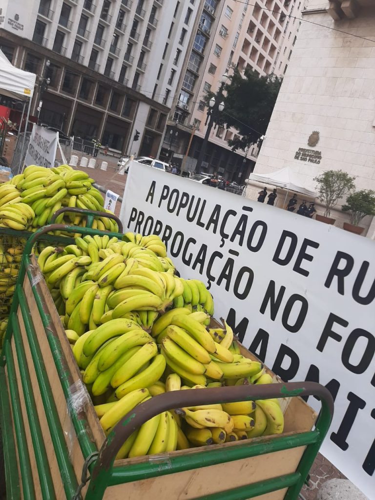 Unisol apoia movimento pela alimentação de pessoas em situação de rua