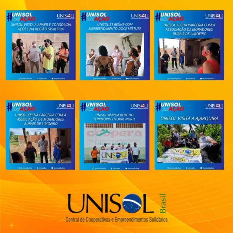 Em giro por comunidades, Unisol consolida empreendimentos no litoral norte e na região sisaleira da Bahia