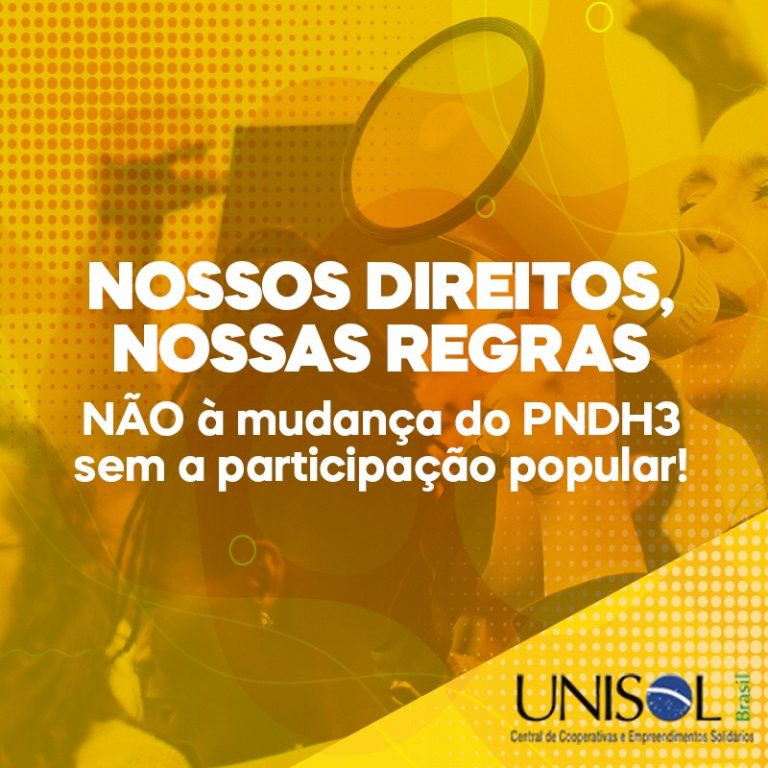 URGENTE: MAIS UMA VEZ O GOVERNO FEDERAL, POR MEIO DA MINISTRA DAMARES ALVES, QUER ALTERAR O PROGRAMA NACIONAL DE DIREITOS HUMANOS (PNDH 3)