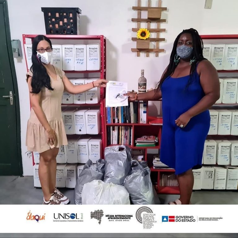 UNISOL BAHIA PROMOVE DOAÇÃO DE 1000 MÁSCARAS “VIDAS NEGRAS IMPORTAM” EM PARCERIA COM PROJETO É DAQUI