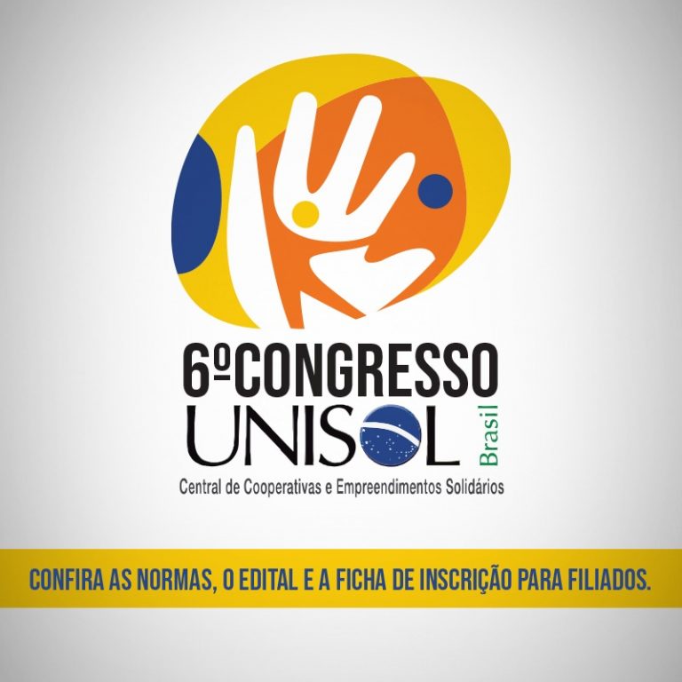 UNISOL CONVOCA PARA 6º CONGRESSO EM 21 E 22/5