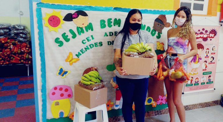 RECOMEÇA A DISTRIBUIÇÃO DE ALIMENTOS DA AGRICULTURA FAMILIAR PARA A MERENDA DE SÃO PAULO.