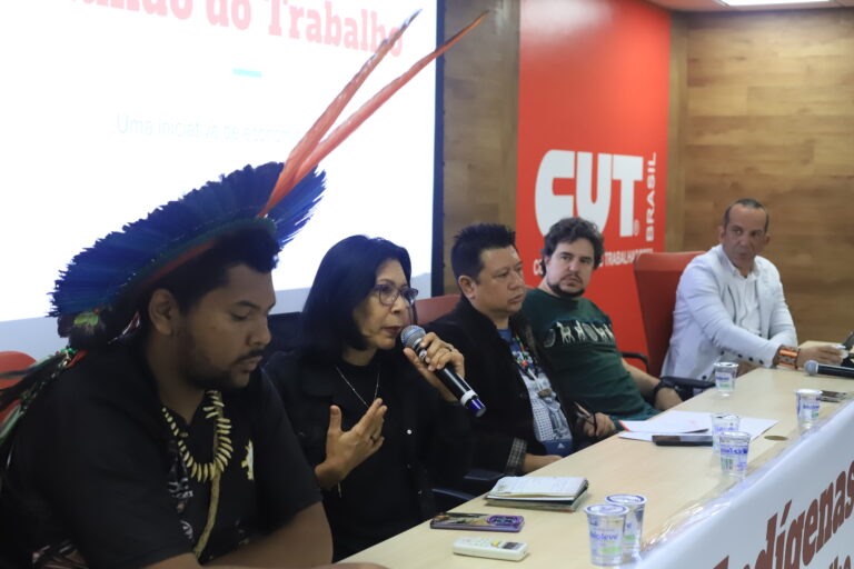 Unisol Brasil participa de lançamento de projeto da CUT para fortalecer economia solidária indígena