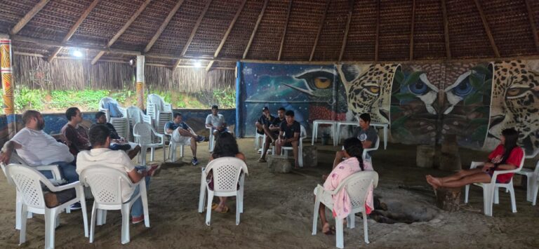 Projeto Entrelaçando Culturas realiza primeiras oficinas de economia solidária em territórios indígenas de Paraty (RJ)