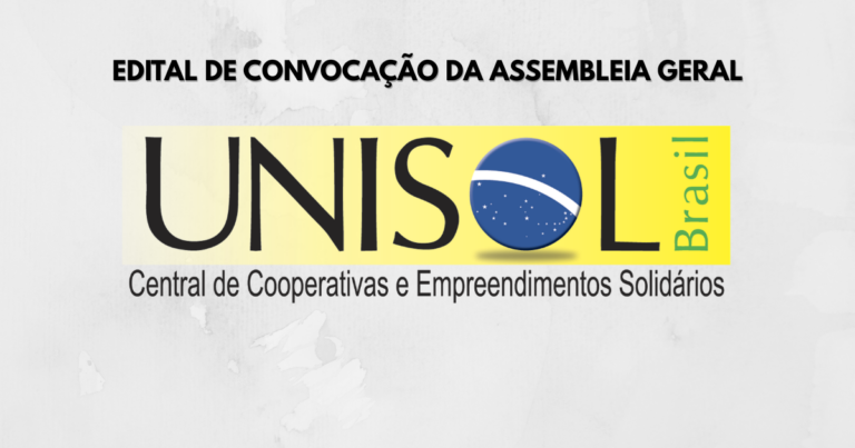 EDITAL DE CONVOCAÇÃO DA ASSEMBLEIA GERAL 2026