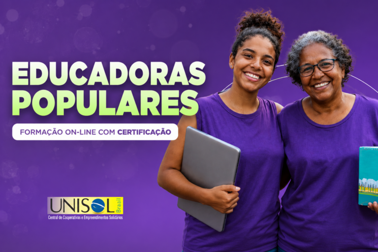 Curso de Educadoras Populares da Unisol Brasil começa dia 14 com mulheres de todo o país 